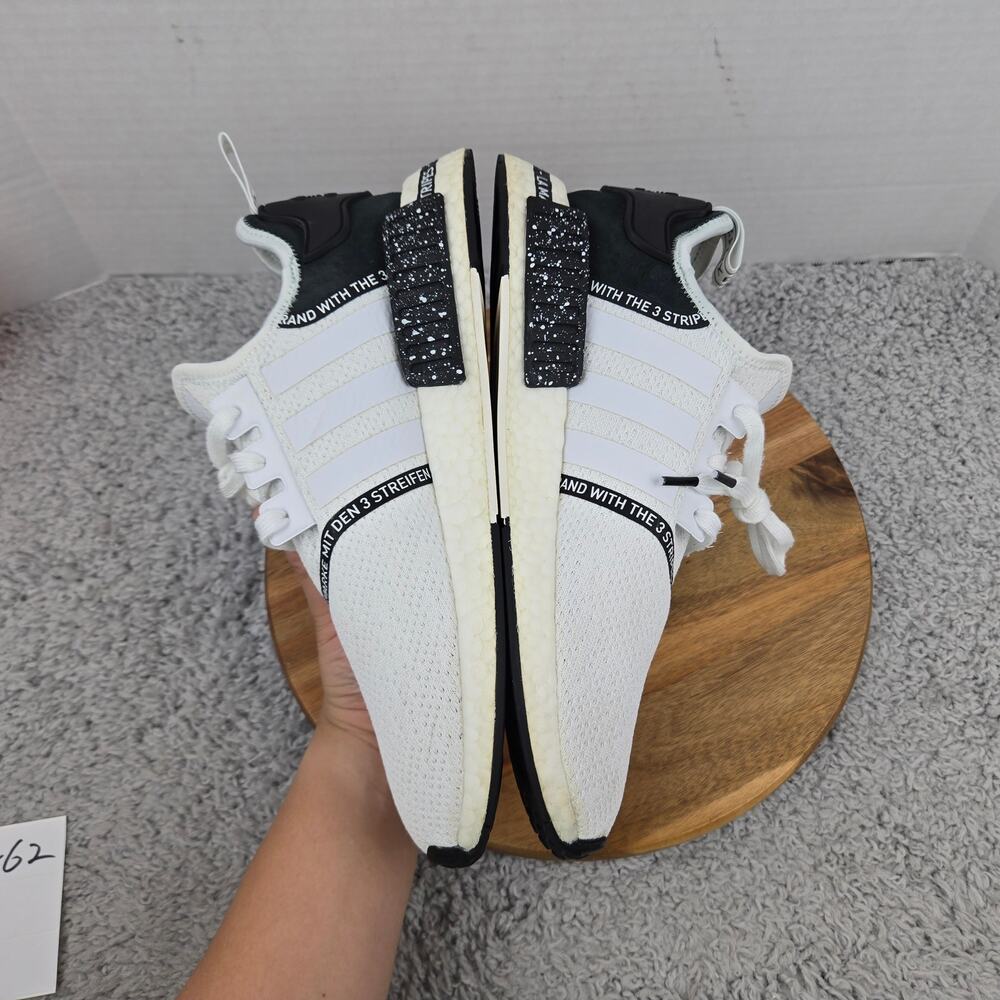 Adidas Mens 11 NMD R1 Speckle Pack White Lifestyle Daily Casual Sneaker EF3326 - Picture 8 of 13